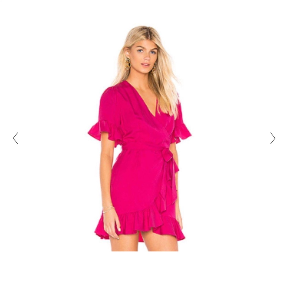 Line & Dot Cherie Ruffle Mini Dress